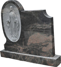 gravestone Monument Granite Aurora Granite Marker Cemetery Mary Stone MN-24 for sale  Cicero