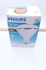 Usado, Lámpara de calor LED Philips 125 vatios BR40 bombilla de inundación transparente segunda mano  Embacar hacia Argentina