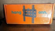 New HANG ONN FIXED TV Wall Mount Bracket For 17" TO 42" TVs Holds up to 66 lbs  for sale  Shipping to South Africa