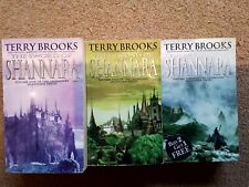 Shannara trilogy paperback for sale  PENICUIK