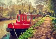 Red canal boat for sale  SELBY