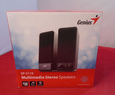 Usado, NUEVOS Altavoces Estéreo Multimedia Genius SP-S110 Manentes Alimentados segunda mano  Embacar hacia Argentina