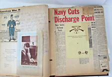 1940s scrapbook navy for sale  Berrien Springs