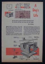 Casa/casa de cachorro pequena para cachorrinhos 1952 como construir planos, usado comprar usado  Enviando para Brazil