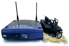 Roteador Wireless-G Linksys WAP54G ver3.1 2.4GHz com adaptador de ponto cabo de internet comprar usado  Enviando para Brazil