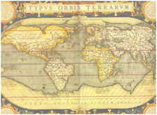 Carte ortelius 1570 d'occasion  France