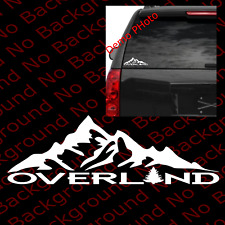 Overland vinyl decal for sale  Elk Grove