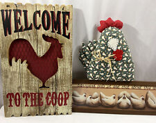 Kitchen rooster wooden for sale  Madras