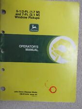 Operator manual john for sale  Clayton