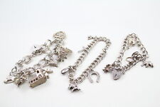 silver elephant bracelet for sale  LEEDS