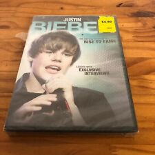 DVD Justin Bieber A Rise to Fame novo/biografia lacrada, usado comprar usado  Enviando para Brazil