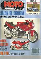 Używany, MOTO JOURNAL N°957 SUZ 250 RGV / HONDA 600 CBR / BOL D'OR 1990 / SALON COLOGNE na sprzedaż  Wysyłka do Poland