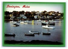 Postcard stonington harbor for sale  Saco