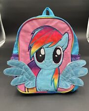 Usado, Mini mochila suave gráfica 2016 My Little Pony Rainbow Blue 3D segunda mano  Embacar hacia Argentina