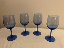 Blue wine glasses for sale  Ashland