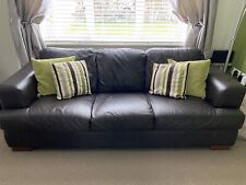 Leather sofa set for sale  BARNSLEY