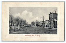 Used, Pine City Minnesota MN Postcard Street Scene Dirt Road Horse And Wagon 1913 for sale  Shipping to South Africa