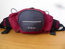 Columbia Large Fanny Pack/Bum Bag Red hiking jogging water holder for sale  Shipping to South Africa