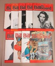 Lote de 9 revistas 56 vintage de la revista Billboard 1938 segunda mano  Embacar hacia Argentina