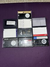 LOTE de 10 filmadoras VHS-C fita cassete vídeo férias filmes caseiros TC-30 EC-30 comprar usado  Enviando para Brazil