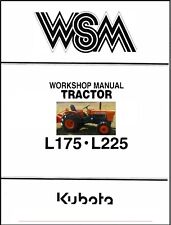 Tractor Workshop Repair Manual + Service Parts Manual Kubota L225 - Read Descrip for sale  New York