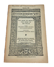 Usado, Antiga série Riverside Literature nº. 158 livros vintage de O Livro de Merlin comprar usado  Enviando para Brazil