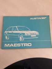 Austin maestro owners for sale  STAFFORD