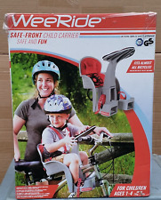 WeeRide 98072E Safe Front Mounted Baby Bike Seat, Red, used for sale  Shipping to South Africa