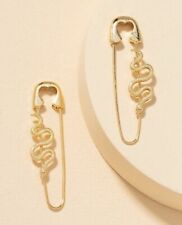 Earrings hoop snake for sale  Dobbs Ferry