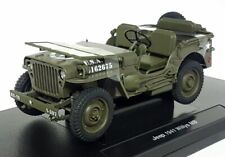 Jeep Willys MB diecast escala 1/18 - 18055C-W 1941 top abierto ejército de EE. UU. segunda mano  Embacar hacia Argentina