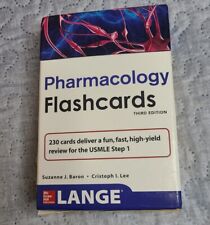 Lange flashcards pharmacology for sale  Winnetka
