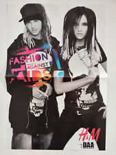 Cartaz KATY PERRY / TOKIO HOTEL H&M FASHION AGAINST AIDS revista norueguesa TOPP comprar usado  Enviando para Brazil