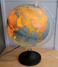 Luminária de mesa vintage Nova Rico Florence Lumiere globo terra iluminada 18" , usado comprar usado  Enviando para Brazil