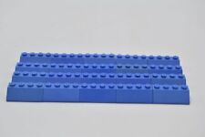 LEGO 20 X Roof Bricks Sloping Brick Ceiling Tiles Blue Slope 45 2x4 3037 segunda mano  Embacar hacia Argentina