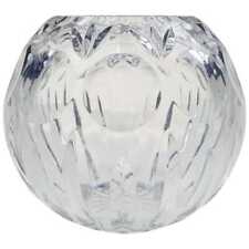 Kugelvase kristall transparent gebraucht kaufen  Horst