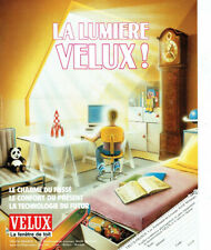 Publicité Advertising 1020  Velux  fenetre de toit  la lumière d'occasion  Raimbeaucourt