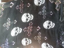 Skull design scarfs for sale  ROTHERHAM