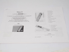 Minox camera instruction for sale  BEAULY