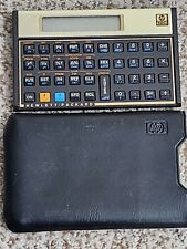 Calculadora financiera Hewlett Packard HP 12C dorada con estuche probado, buen estado usado segunda mano  Embacar hacia Argentina