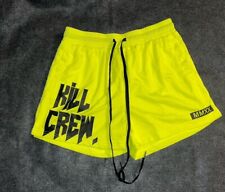 Shorts Kill Crew Muay Thai Masculino L Malha Neon Cordão Leve MMA Boxe comprar usado  Enviando para Brazil