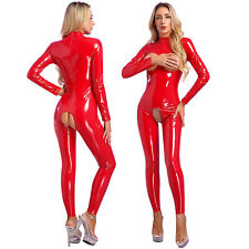 Women latex jumpsuit for sale  SWANSEA