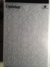 Swirly curly embossing for sale  WARE
