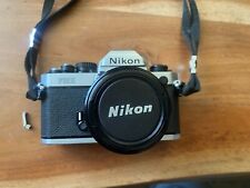 Cámara fotográfica vintage Nikon FM2 35 mm con Nikkor 50 mm 1:1,4 sin probar segunda mano  Embacar hacia Mexico