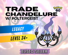 Candelabro Pokemon Trade nível 34-35 GO - Candelabro 2600CP+ Legacy Poltergeist comprar usado  Enviando para Brazil