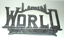 Cast aluminum latin for sale  Monrovia