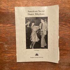 American Social Dance Rhythms por Alma Heaton Brigham Young 1977 Brochura BOM comprar usado  Enviando para Brazil