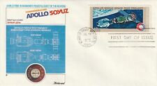 Capa Espacial: Comemorando Apollo/Soyuz - Diagrama de módulo de acoplamento e nave espacial, usado comprar usado  Enviando para Brazil