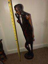 african wooden statues for sale  READING