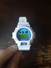 RELÓGIO CASIO DW 6900CS BRANCO VERDE LCD G SHOCK 30º ANIVERSÁRIO 2013 NOVA YORK comprar usado  Enviando para Brazil