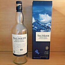 Botella vacía de whisky escocés Talisker de colección 1 L con caja Est 1830 isla de carbost segunda mano  Embacar hacia Argentina